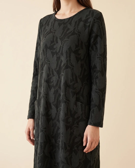 Sloane Midikleid mit Print und Taschen