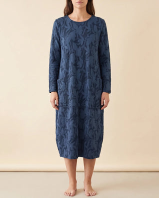 Sloane Midikleid mit Print und Taschen