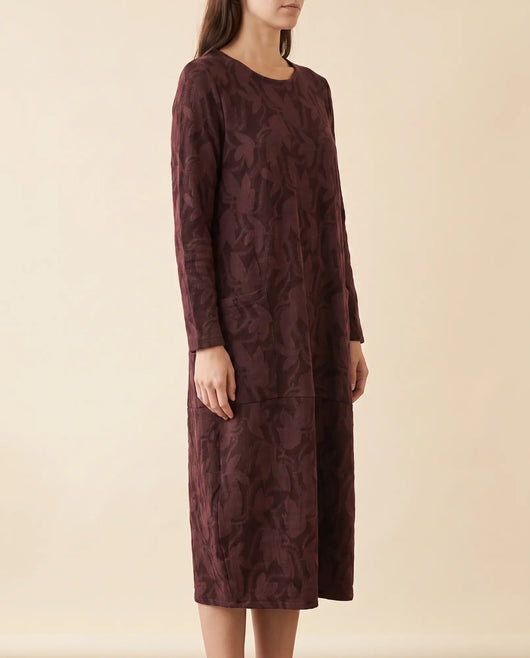 Sloane Midikleid mit Print und Taschen