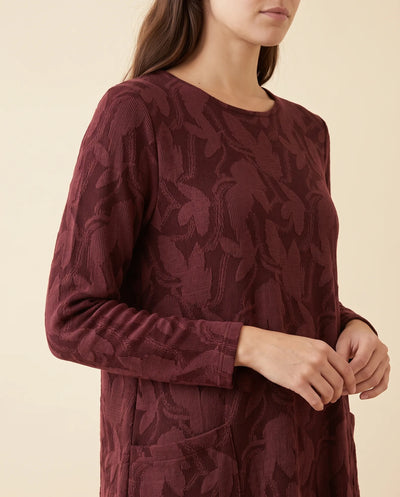 Sloane Midikleid mit Print und Taschen