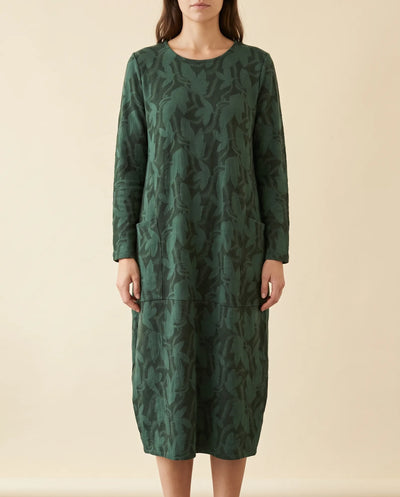Sloane Midikleid mit Print und Taschen