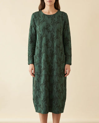 Sloane Midikleid mit Print und Taschen