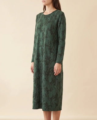 Sloane Midikleid mit Print und Taschen