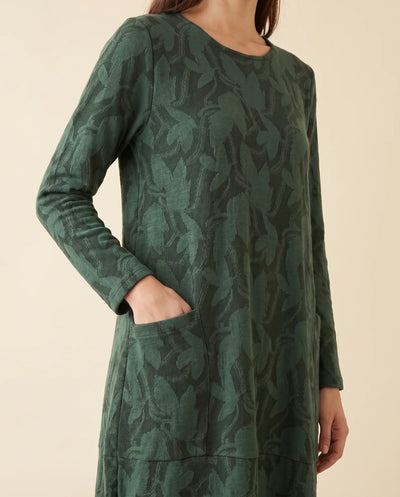 Sloane Midikleid mit Print und Taschen