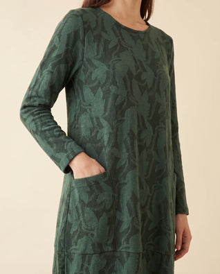 Sloane Midikleid mit Print und Taschen