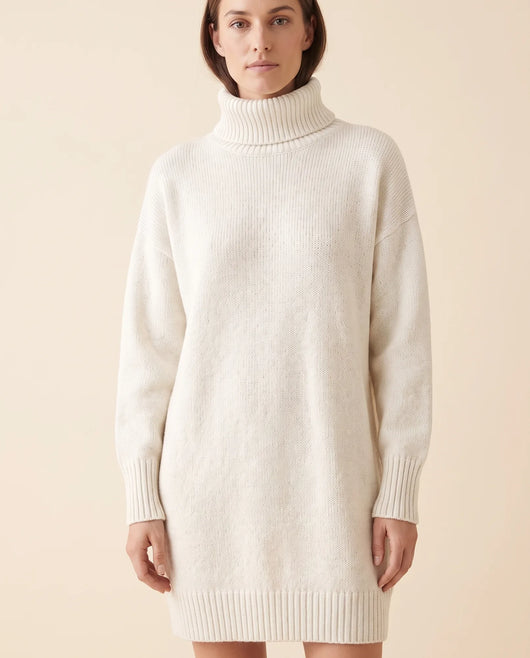 Tess Strickkleid mit Rollkragen