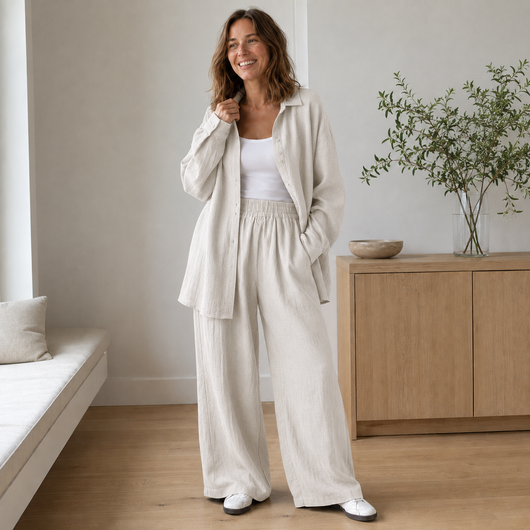 Loungewear-Set Talia – Leicht und Lässig kombiniert