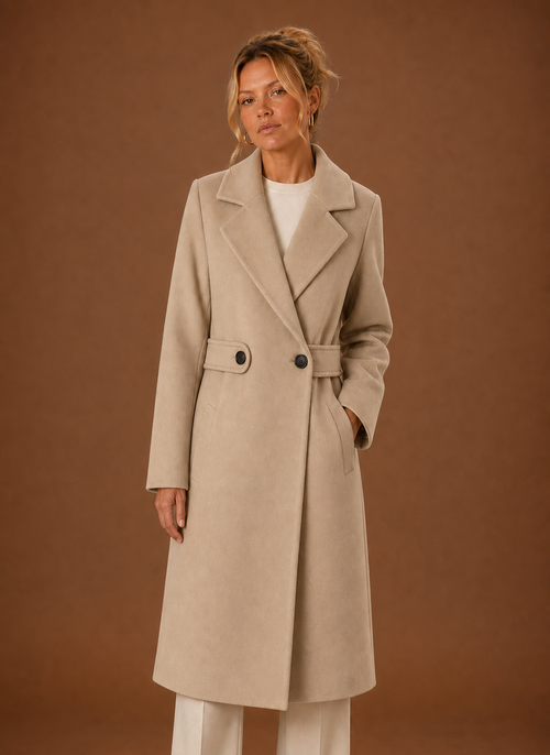 Damen Trenchcoat in Dreiviertellänge