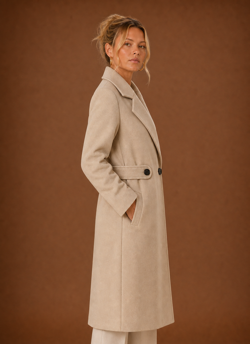 Damen Trenchcoat in Dreiviertellänge