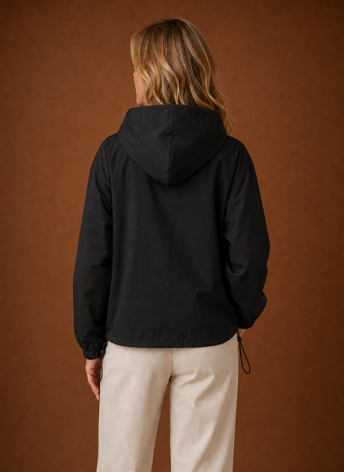 Damen Windjacke mit Kapuze
