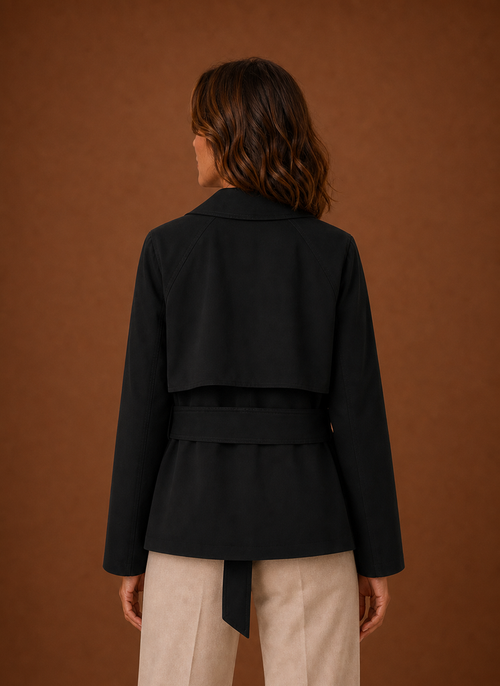 Damen Trenchcoat mit Gürtel