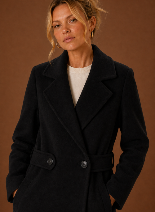 Damen Trenchcoat in Dreiviertellänge