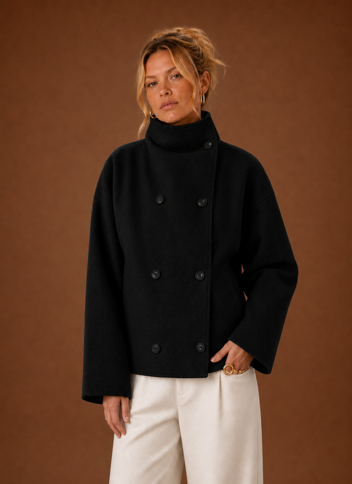 Damen Jacke mit Stehkragen