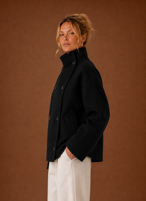 Damen Jacke mit Stehkragen