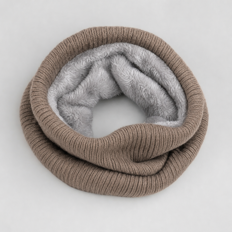 Brimley Strick-Loop mit Fleecefutter