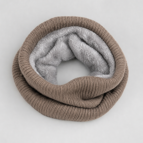 Brimley Strick-Loop mit Fleecefutter