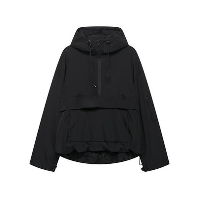 Elisabeth | Damen Kapuzen-Anorak Windschutz Wasserabweisende Outdoorjacke