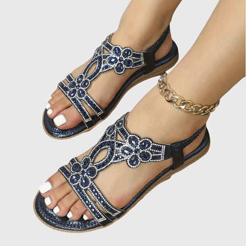 Blessy | Bequeme Flache Sandalen