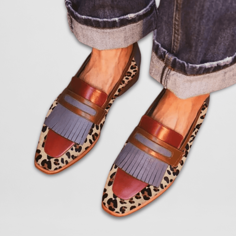 Chiara Loafer mit Fransenbesatz