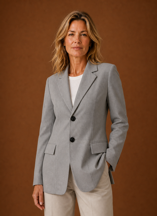Damen Longline-Blazer fürs Büro