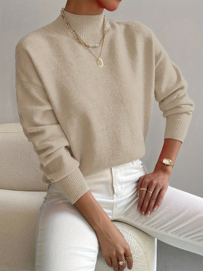 Emilia | Damen Langarm Pullover Oberteil