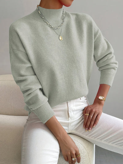 Emilia | Damen Langarm Pullover Oberteil