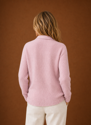 Damen Strickjacke mit Knopfleiste