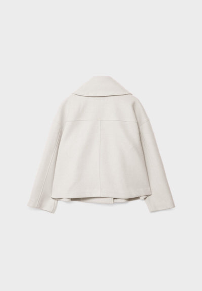 Damen Wickeljacke mit überschlagenem Verschluss