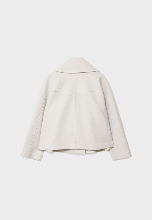 Damen Wickeljacke mit überschlagenem Verschluss